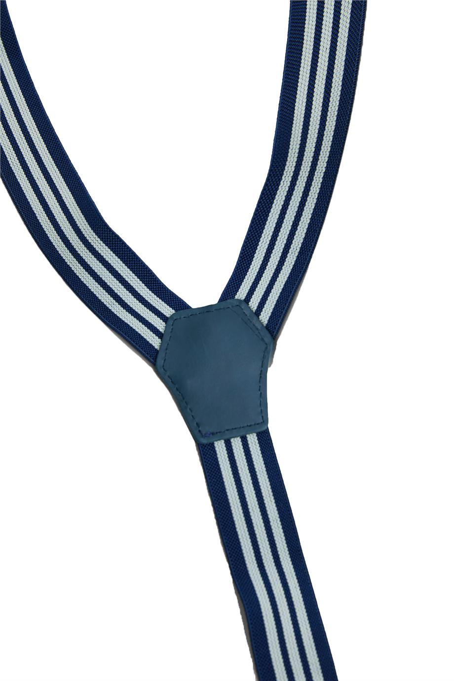 NBT Jeans Erkek Çocuk Çizgili Askı görsel 2