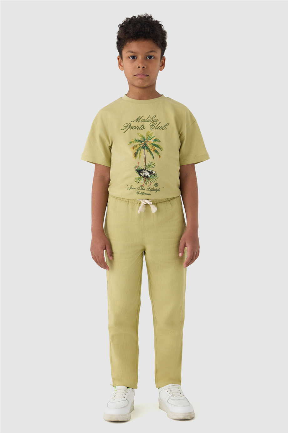NBT Jeans NBT BSC Erkek Çocuk Yeşil Cep Detaylı Pantolon