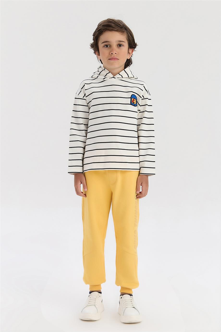NBT Jeans Erkek Çocuk Çizgili Sweatshirt