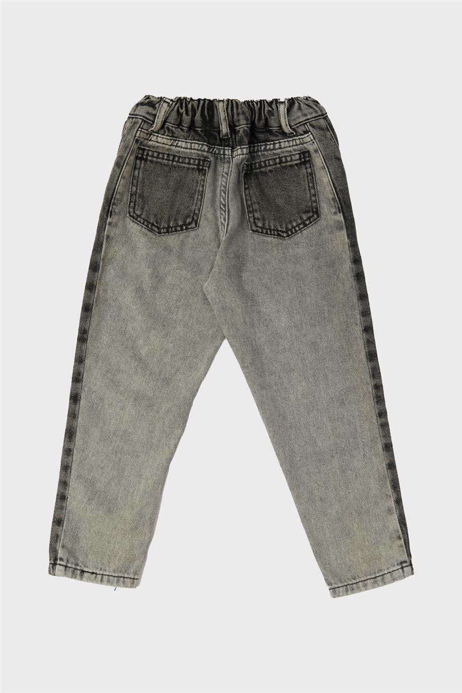 NBT Jeans Erkek Çocuk Beli Lastikli Denim Pantolon görsel 6