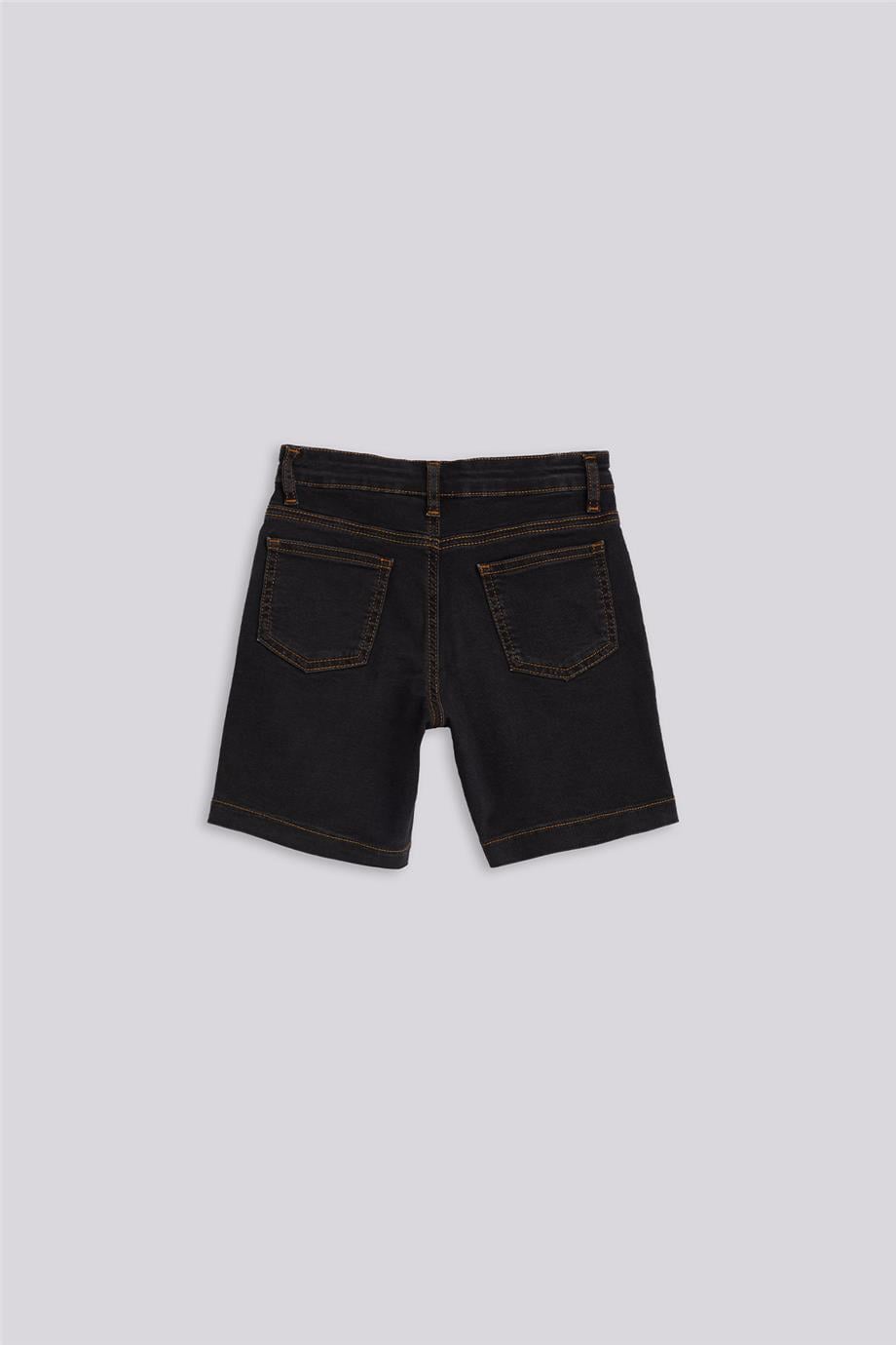 NBT Jeans Erkek Çocuk Koyu Denim Şort görsel 6