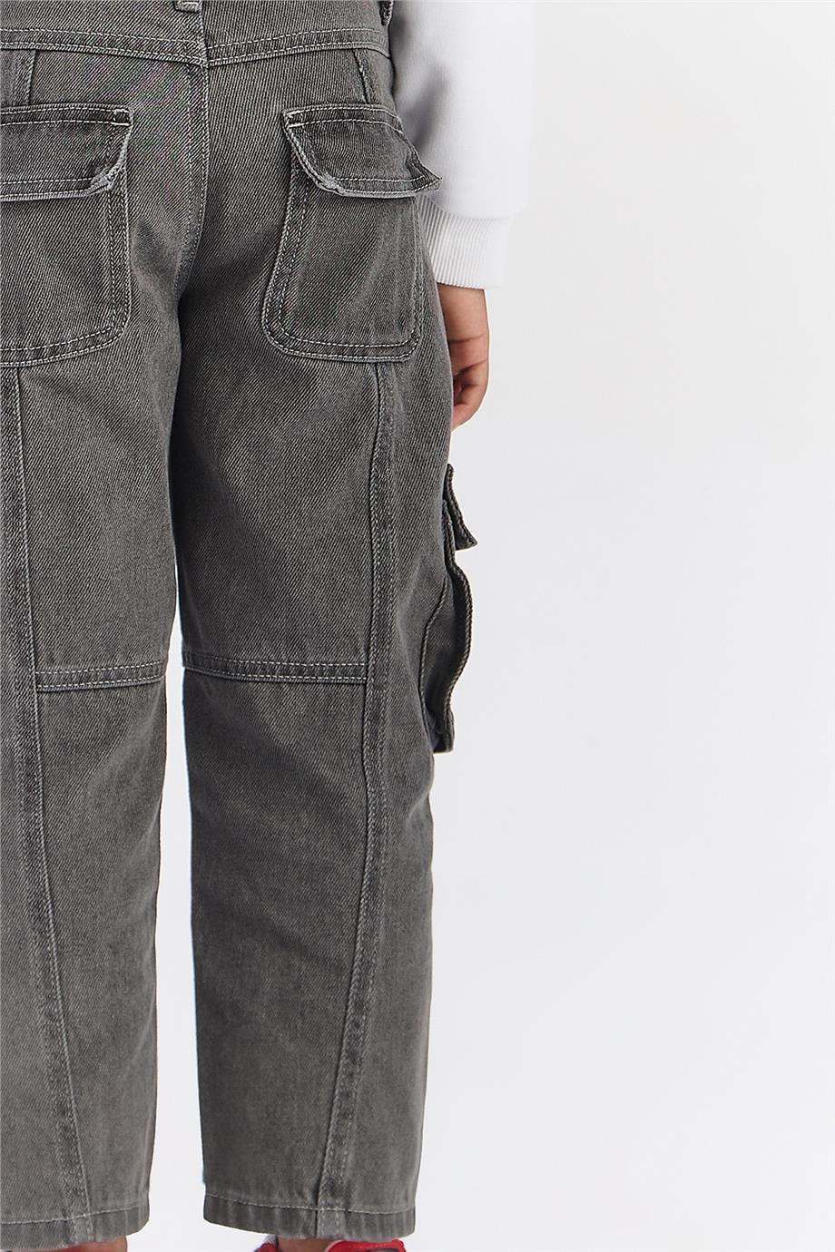 NBT Jeans Erkek Çocuk Gri Pantolon görsel 3