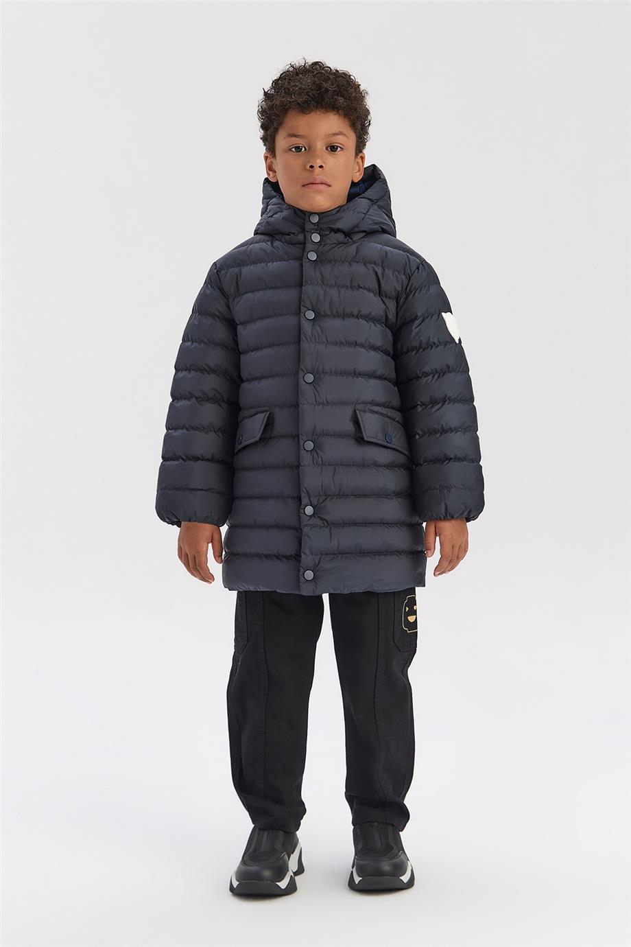 NBT Jeans Erkek Çocuk Lacivert Mont