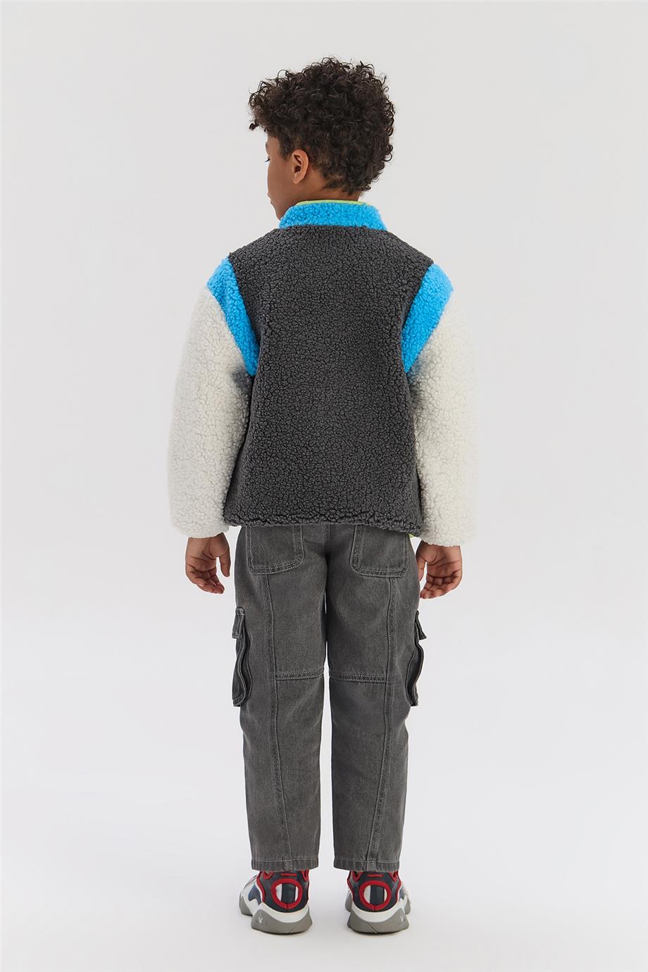 NBT Jeans Erkek Çocuk Renkli Mont görsel 5