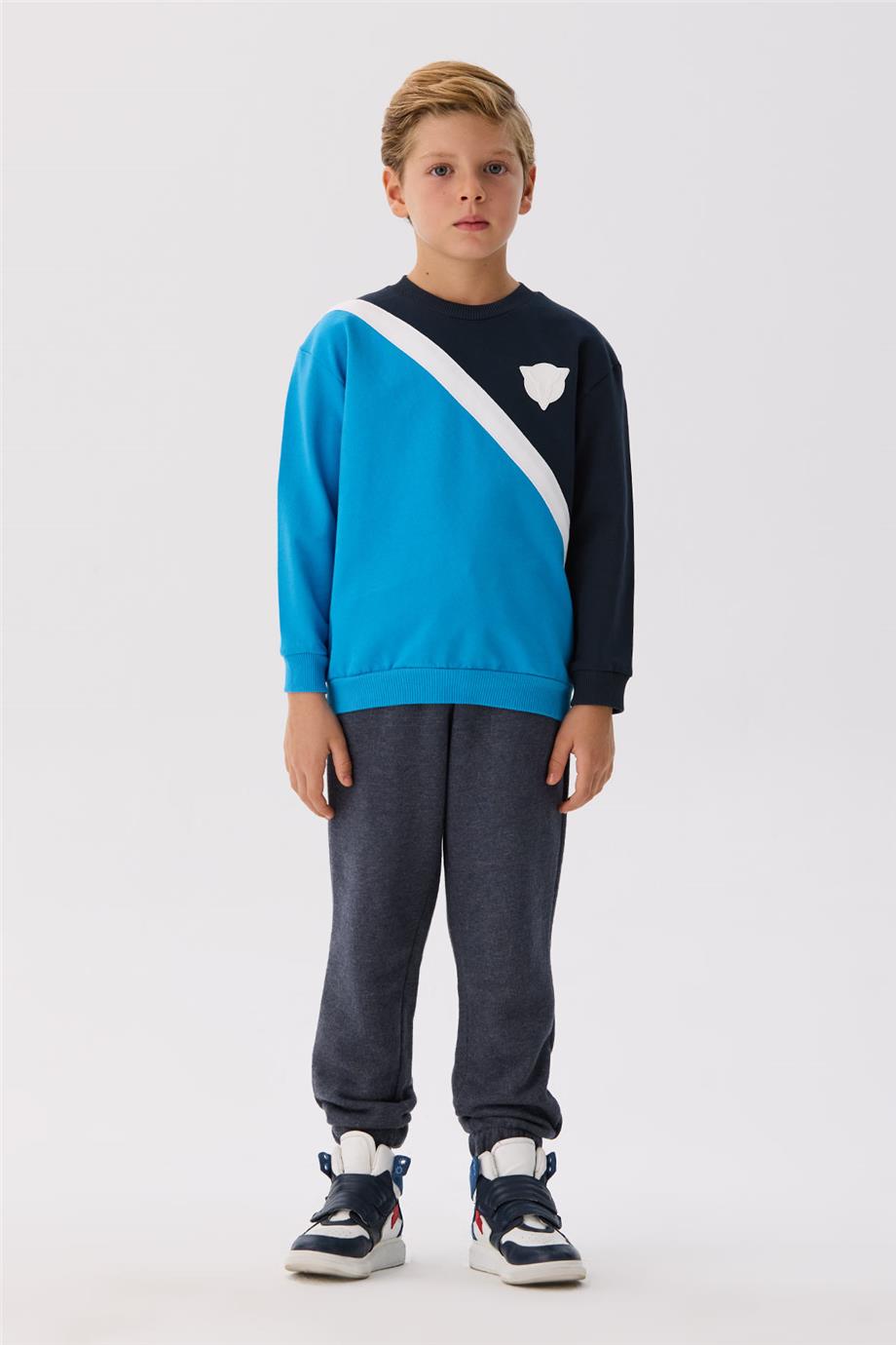 NBT Jeans Erkek Çocuk Renkli Sweatshirt