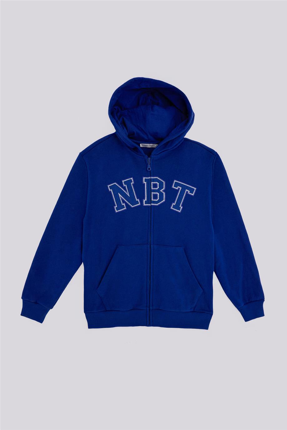 NBT Jeans Erkek Çocuk Saks Eşofman Üstü görsel 5