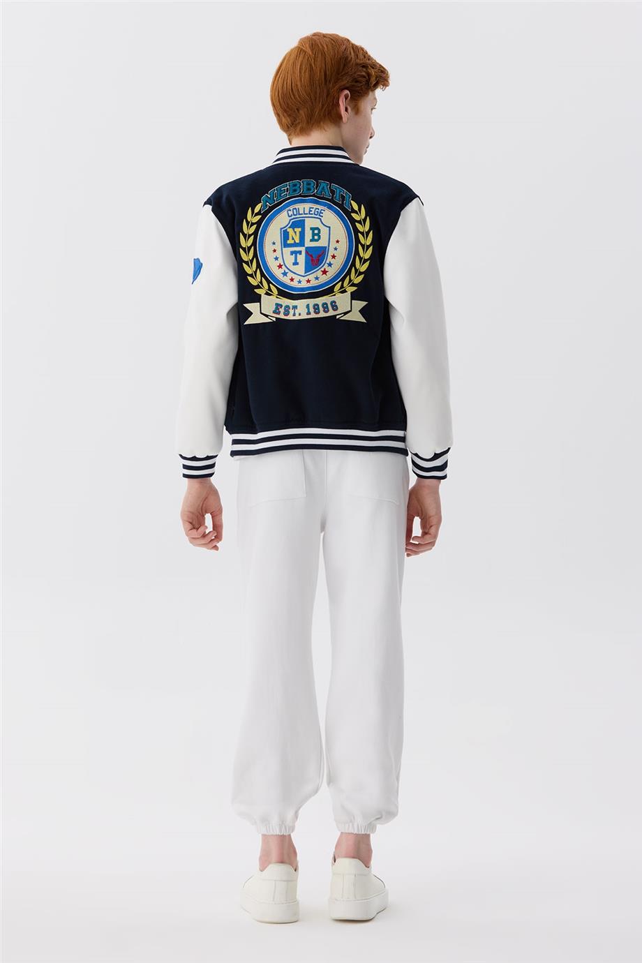 NBT Jeans Erkek Çocuk Saks Mont görsel 4