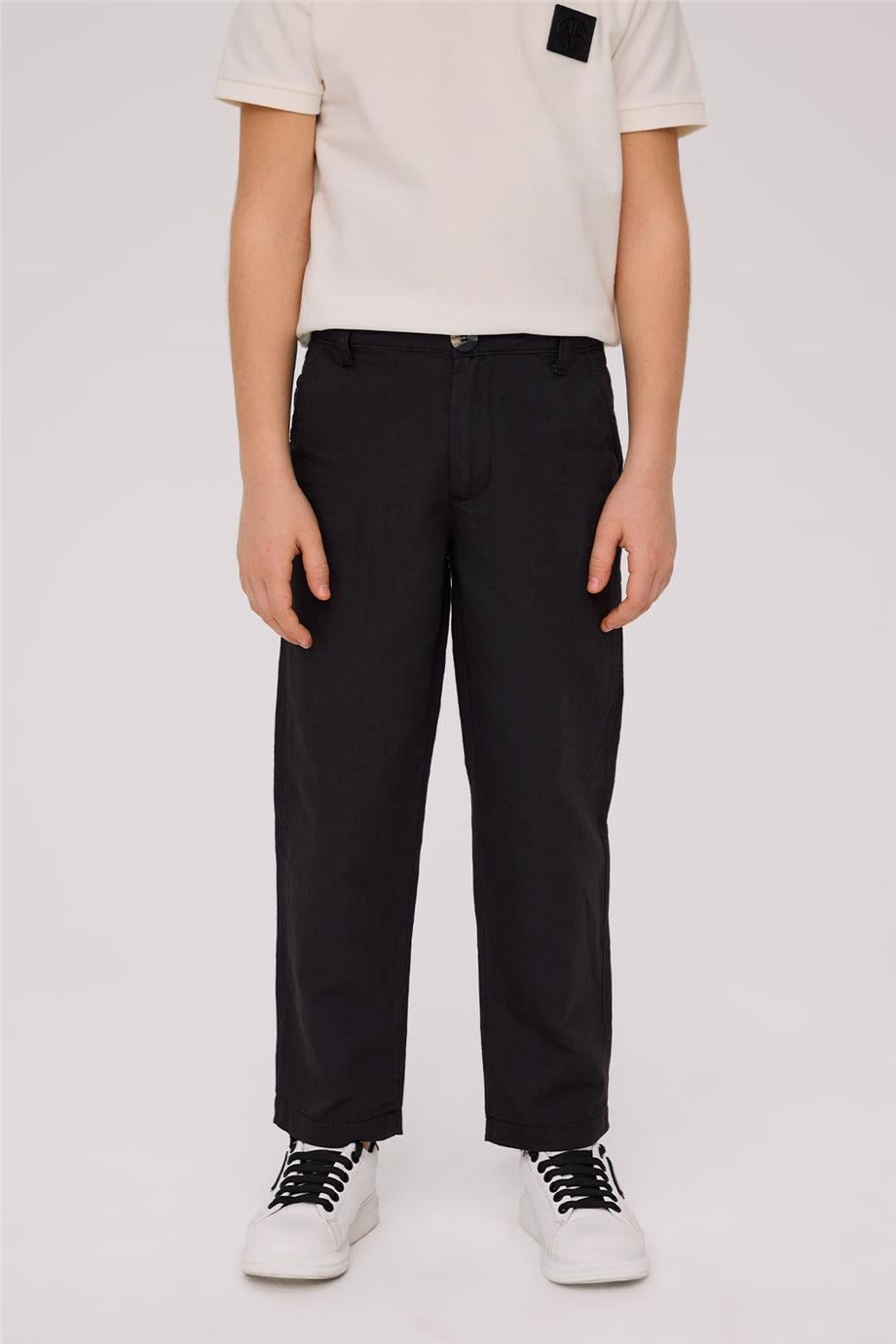 NBT Jeans Erkek Çocuk Siyah Pantolon görsel 2