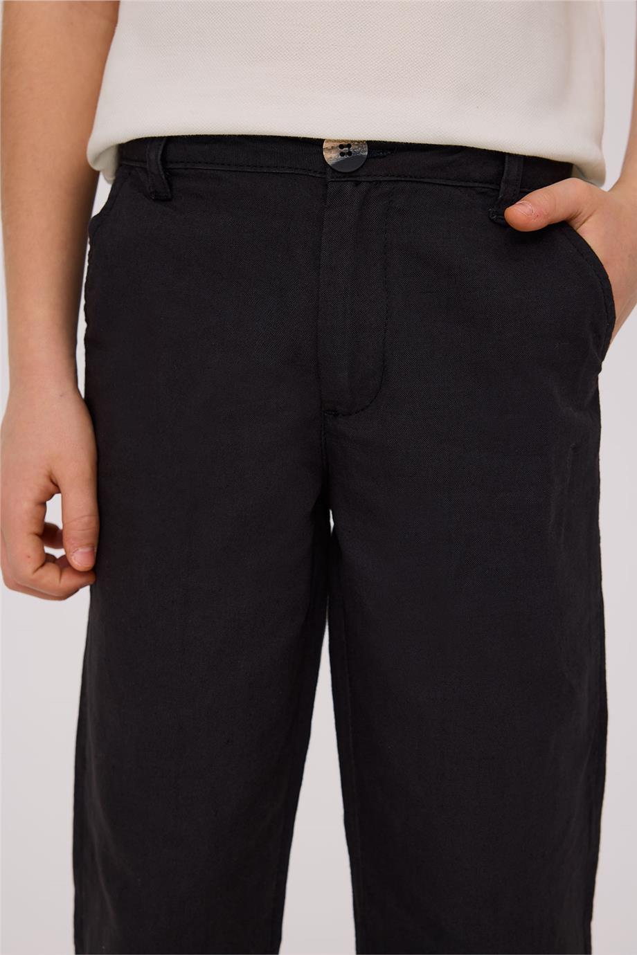 NBT Jeans Erkek Çocuk Siyah Pantolon görsel 3