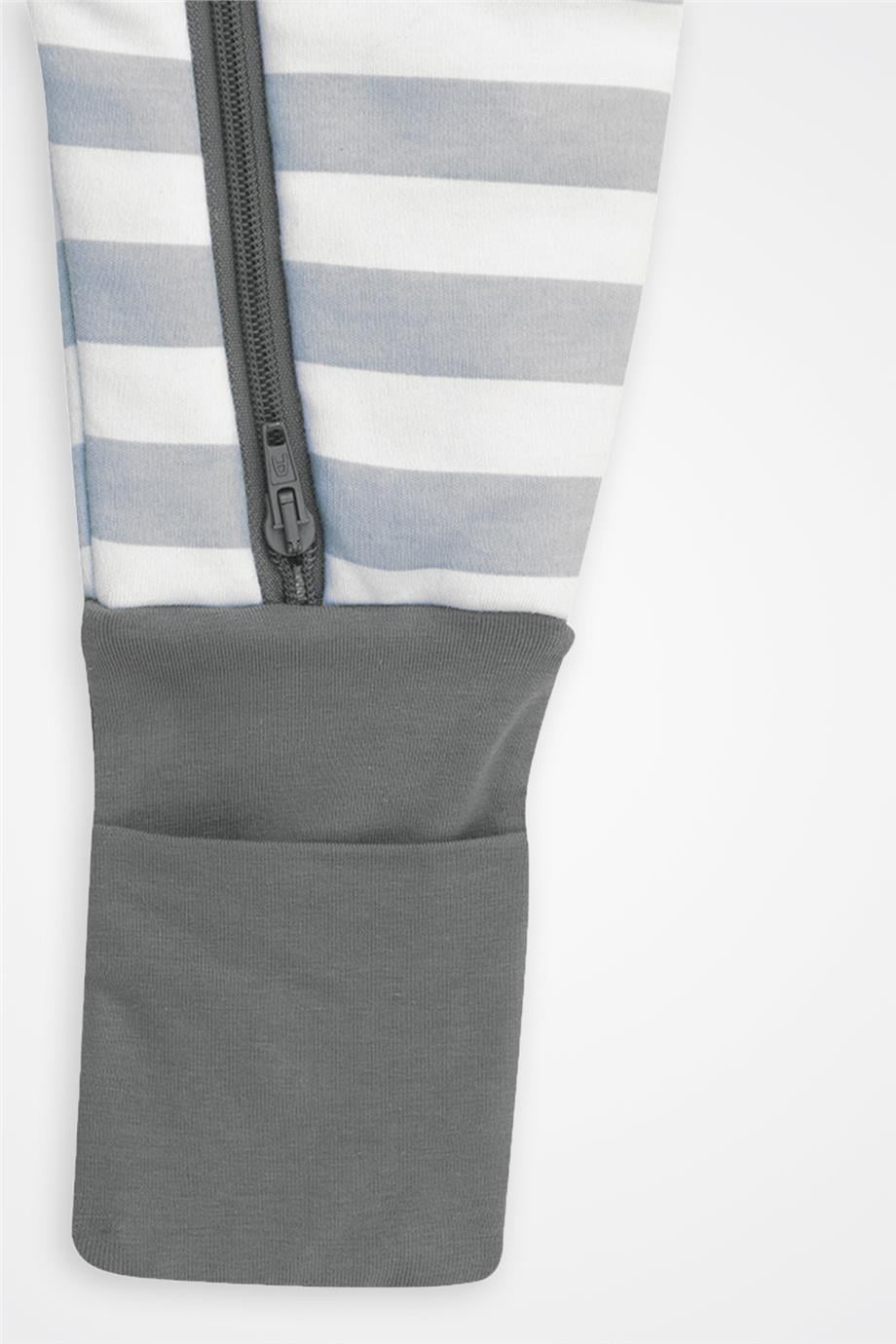 Owli Unisex Gri Uyku Tulumu görsel 6