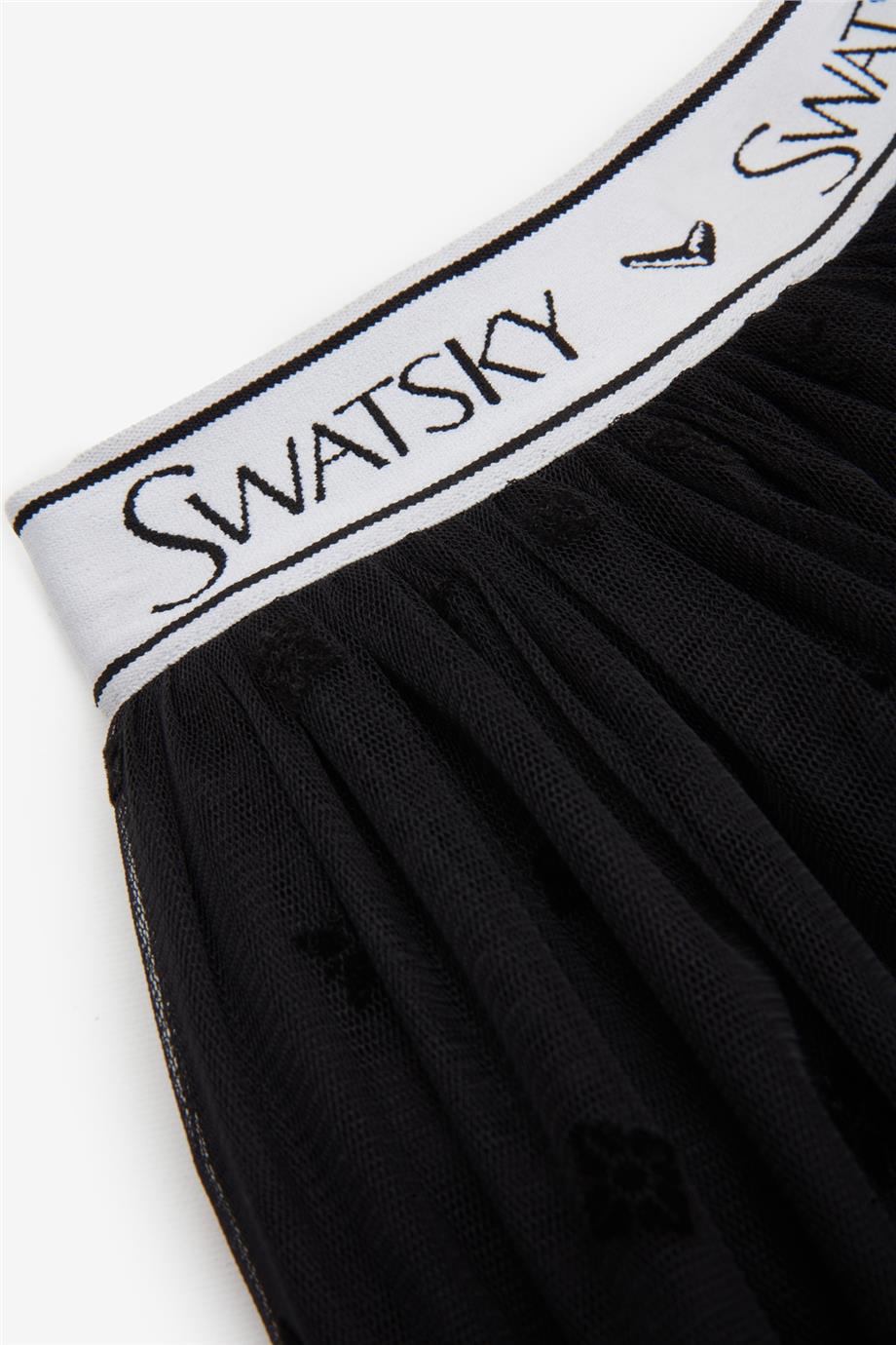 Swatsky Kız Çocuk Siyah Etek görsel 7