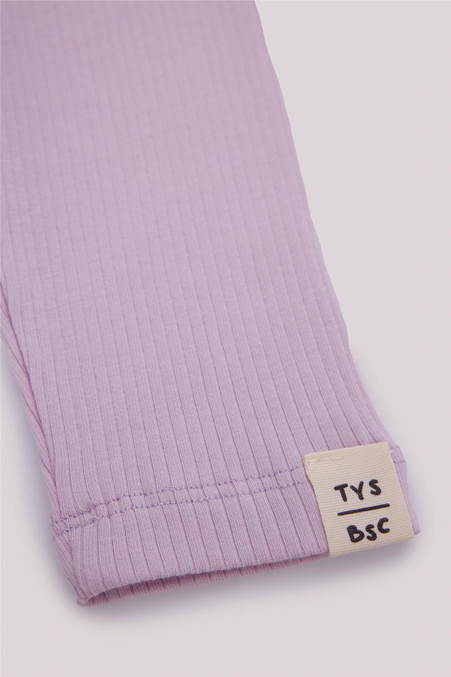 Tyess BSC Kız Bebek Lila Tayt görsel 7