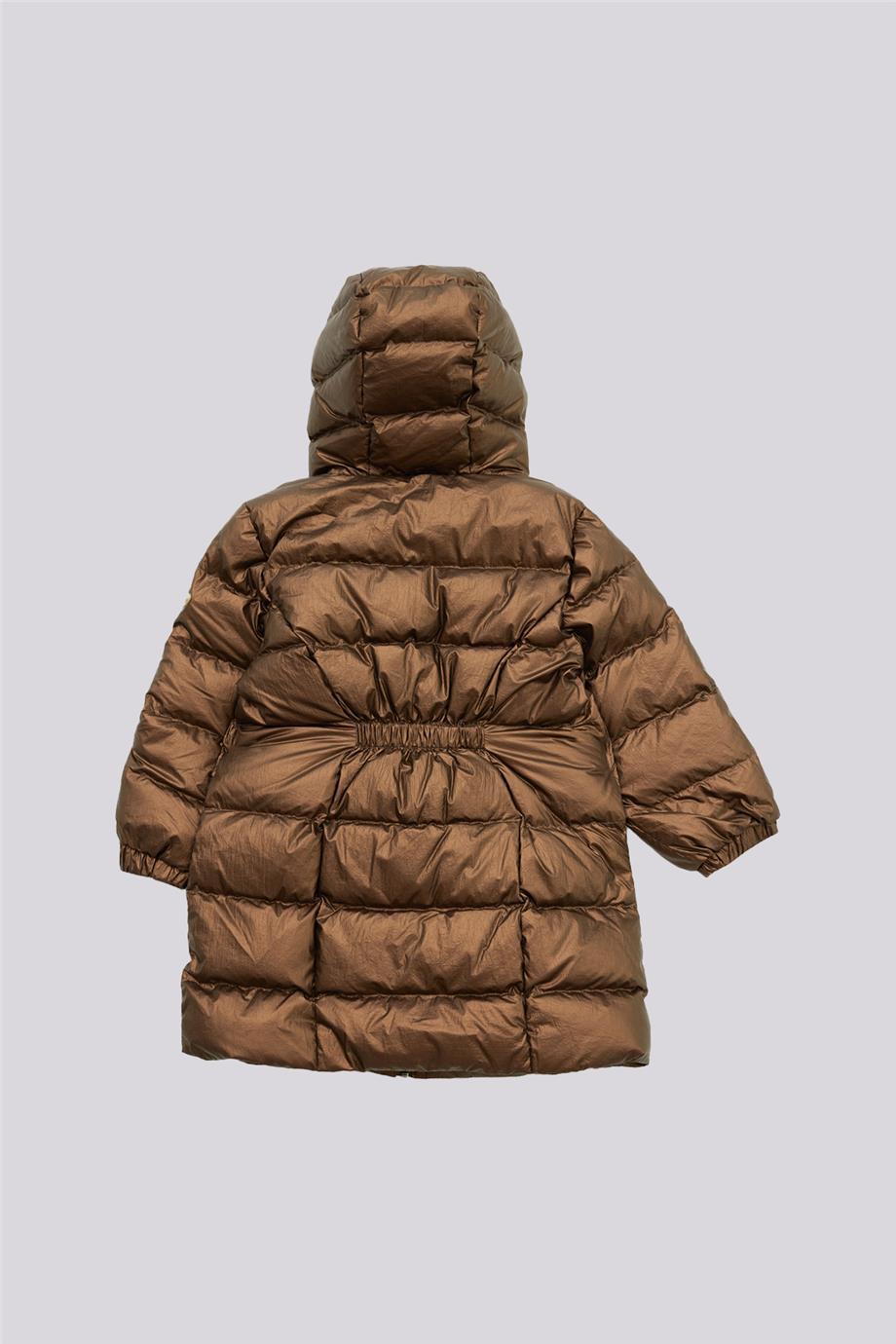 Tyess Kız Çocuk Kahve Mont görsel 7