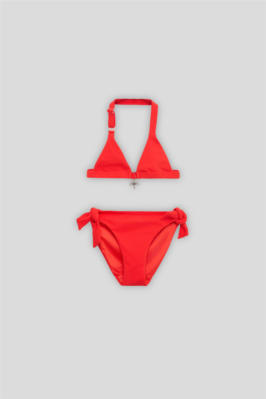Tyess Kız Çocuk Kırmızı Bikini