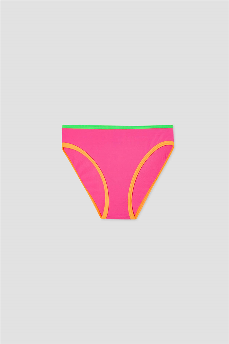 Tyess Kız Çocuk Renkli Büzgülü Paça Bikini