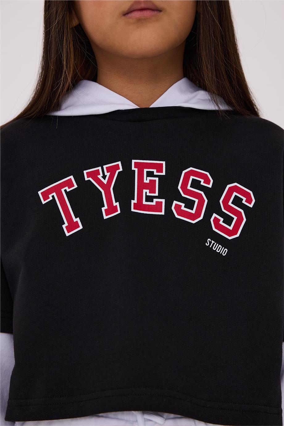 Tyess Kız Çocuk Renkli Sweatshirt görsel 3