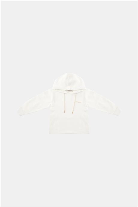 Fracomina Kız Çocuk Beyaz Sweatshirt