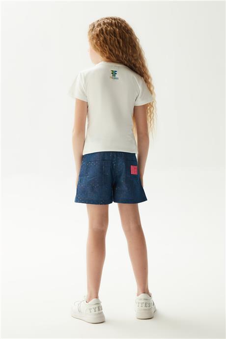 Fracomina Kız Çocuk Beyaz T-Shirt