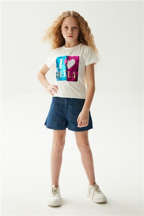 Fracomina Kız Çocuk Beyaz T-Shirt