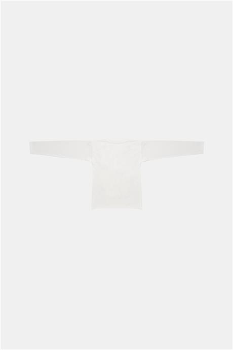 Fracomina Kız Çocuk Beyaz Tshirt