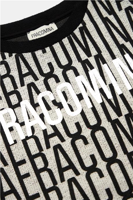 Fracomina Kız Çocuk Kırık Beyaz Sweatshirt