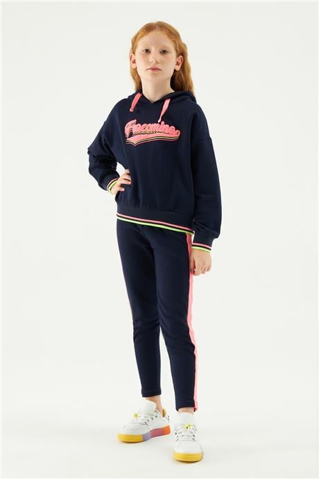 Fracomina Kız Çocuk Lacivert Sweatshirt