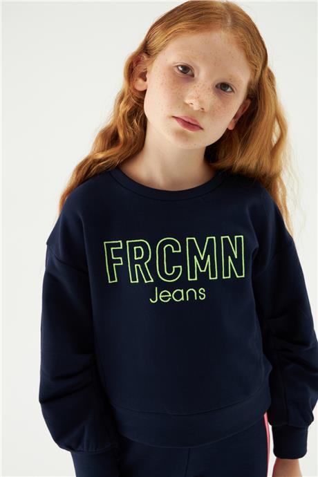 Fracomina Kız Çocuk Lacivert Sweatshirt