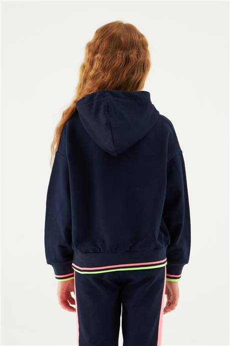 Fracomina Kız Çocuk Lacivert Sweatshirt