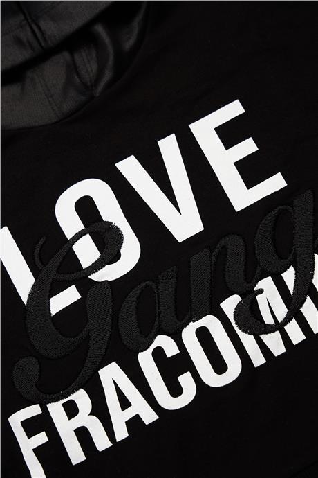 Fracomina Kız Çocuk Siyah Sweatshirt