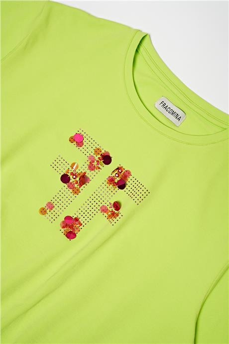 Fracomina Kız Çocuk Yeşil T-Shirt