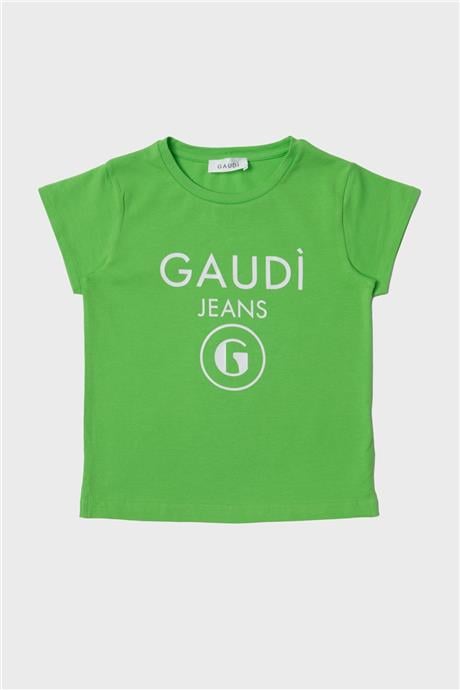 Gaudi Kız Çocuk Yeşil T-Shirt