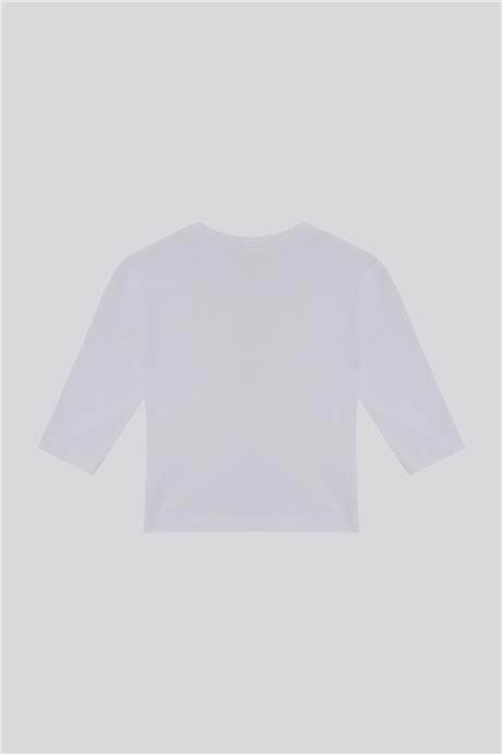 Gb Baby Basic Erkek Bebek Beyaz TshirtGb Baby Basic Erkek Bebek Beyaz Tshirt