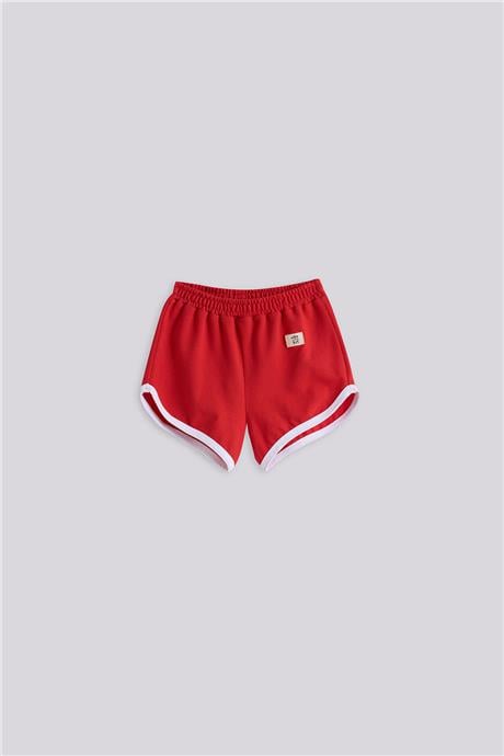 Gb Baby Basic Erkek Bebek Kırmızı Şort ve Tshirt TakımıGb Baby Basic Erkek Bebek Kırmızı Şort ve Tshirt Takımı