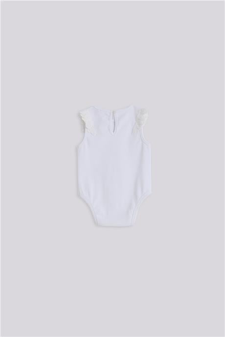 Gb Baby Basic Kız Bebek Beyaz Body ve Şort TakımıGb Baby Basic Kız Bebek Beyaz Body ve Şort Takımı