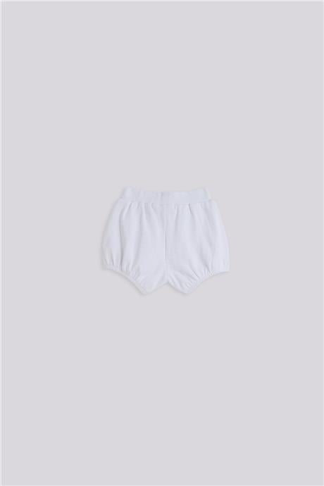 Gb Baby Basic Kız Bebek Beyaz Body ve Şort TakımıGb Baby Basic Kız Bebek Beyaz Body ve Şort Takımı