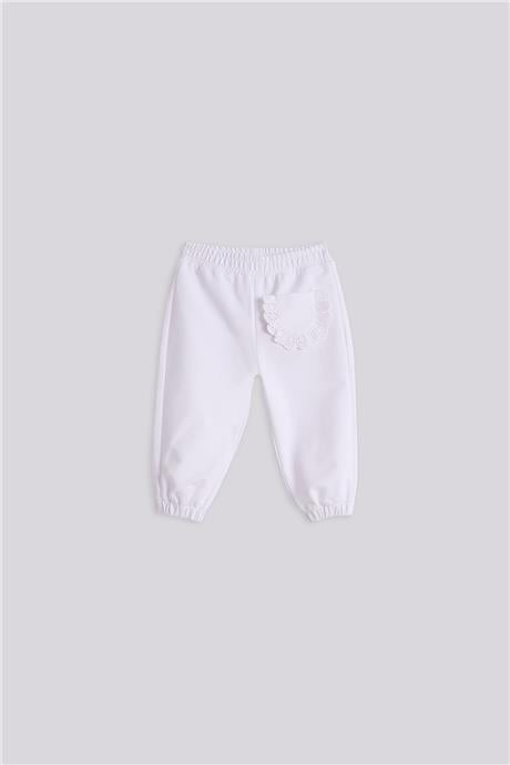 Gb Baby Basic Kız Bebek Beyaz Eşofman TakımıGb Baby Basic Kız Bebek Beyaz Eşofman Takımı