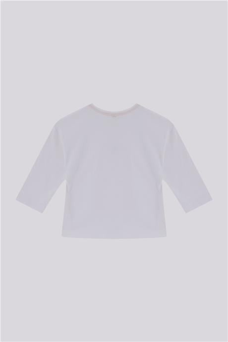 Gb Baby Basic Kız Bebek Beyaz TshirtGb Baby Basic Kız Bebek Beyaz Tshirt