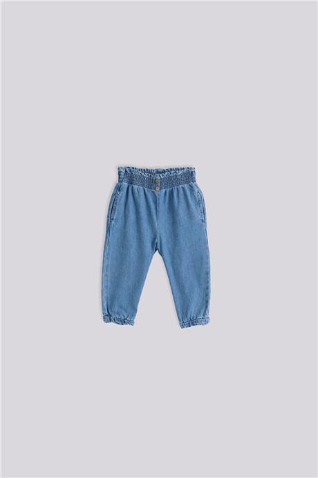 Gb Baby Basic Kız Bebek Denim PantolonGb Baby Basic Kız Bebek Denim Pantolon