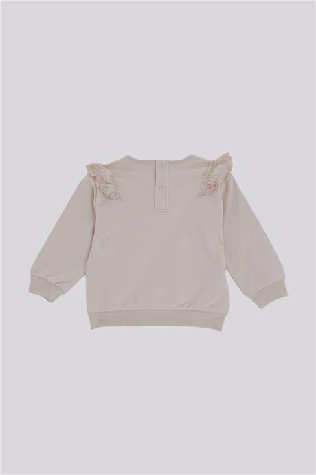 Gb Baby Basic Kız Bebek Ekru Eşofman TakımGb Baby Basic Kız Bebek Ekru Eşofman Takım