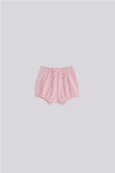 Gb Baby Basic Kız Bebek Pembe Body ve Şort TakımıGb Baby Basic Kız Bebek Pembe Body ve Şort Takımı