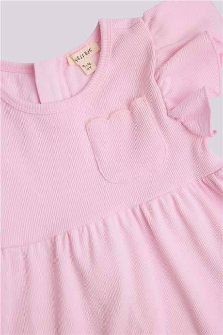Gb Baby Basic Kız Bebek Pembe ElbiseGb Baby Basic Kız Bebek Pembe Elbise