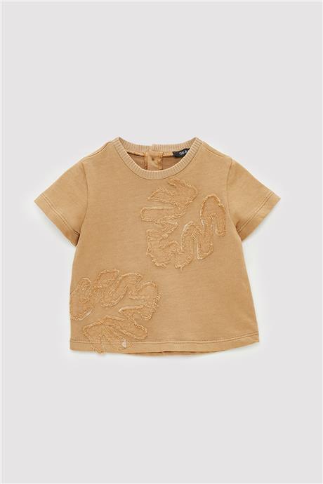GB Baby Erkek Bebek Bej T-Shirt