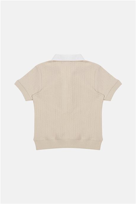 GB Baby Erkek Bebek Bej Tshirt