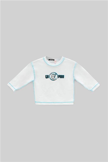 GB Baby Erkek Bebek Beyaz T-Shirt