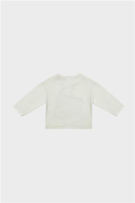 GB Baby Erkek Bebek Beyaz T-Shirt