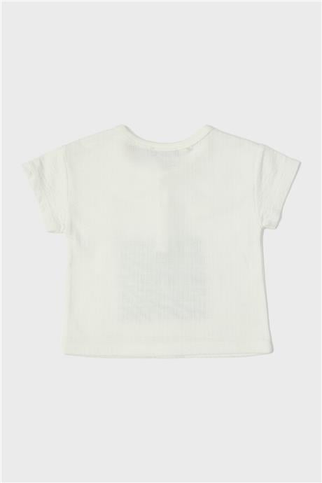 GB Baby Erkek Bebek Beyaz T-Shirt