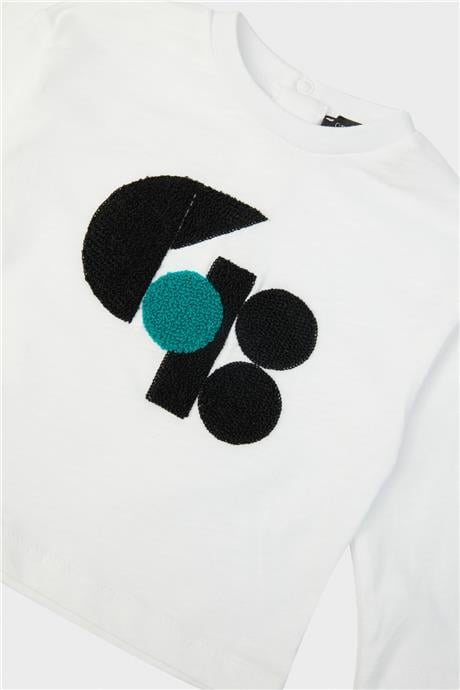 GB Baby Erkek Bebek Beyaz T-Shirt