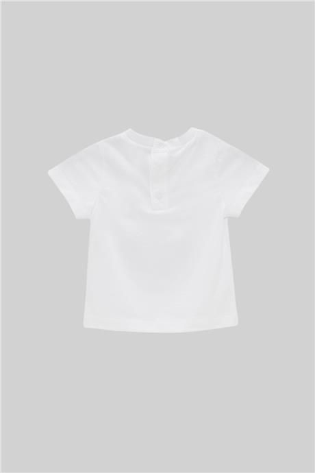 GB Baby Erkek Bebek Beyaz T-Shirt