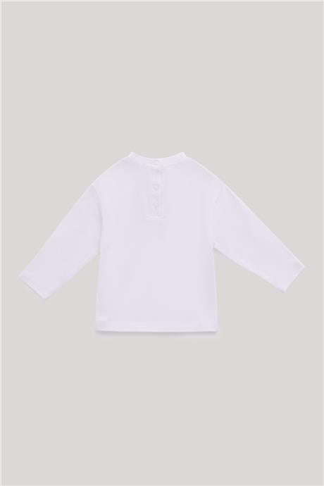 GB Baby Erkek Bebek Beyaz T-Shirt