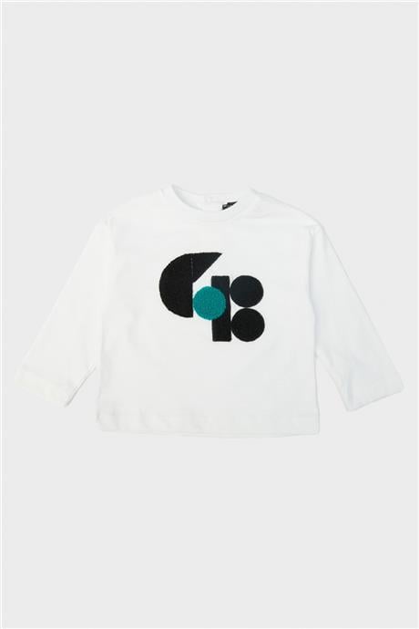 GB Baby Erkek Bebek Beyaz T-Shirt